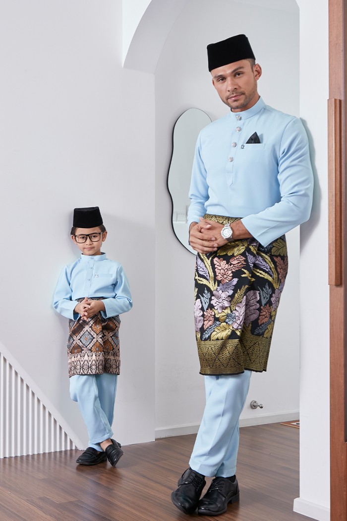 Baju Melayu Yusoff - Sky Blue